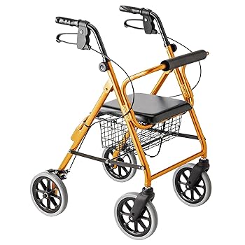 【美品】【送料込】竹虎　ハッピーⅡ　軽量歩行器　ブルーメタリック　かご付き 竹虎 シルバーカー ハッピー2 NB ヒューマンケア 歩行器 歩行車